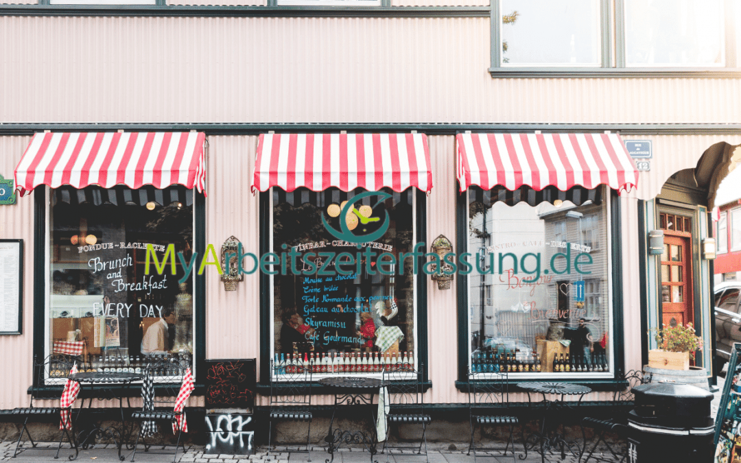 Bild von Zeiterfassungssystemen in Kleinbetrieben